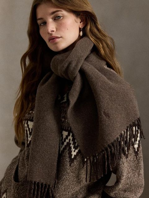 Polo Ralph Lauren szalik wełniany