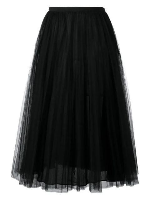 Valentino Garavani A-line tulle skirt - Black - zdjęcie produktu nr 1