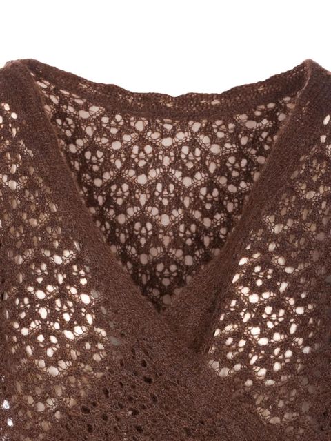 TWINSET long-sleeves sweater - Brown