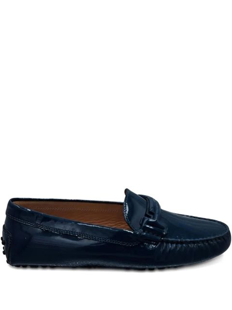 Tod's Gommini T bar loafers - Blue - zdjęcie produktu nr 1