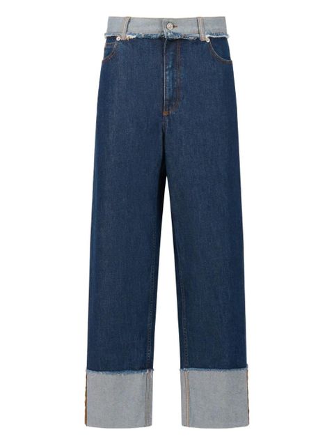 Marni turn-up cuffed jeans - Blue - zdjęcie produktu nr 1