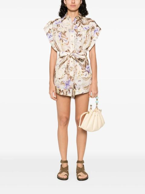 ZIMMERMANN Coco playsuit - Neutrals - zdjęcie produktu nr 2
