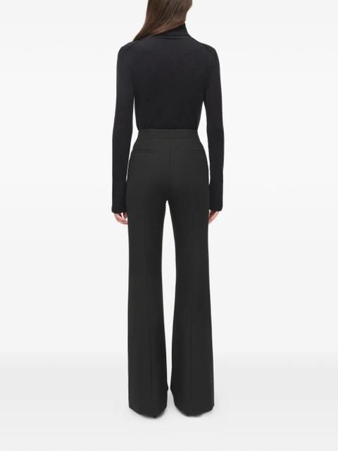 Simkhai Robin button-embellishment trousers - Black - zdjęcie produktu nr 2