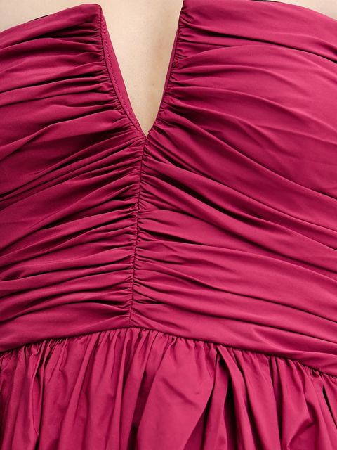 Pinko sukienka kolor różowy mini rozkloszowana 105537 Y3LE