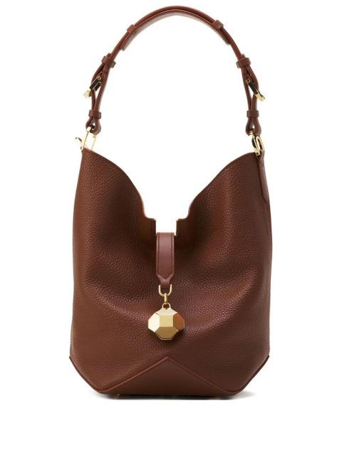 Lanvin leather bucket bag - Brown - zdjęcie produktu nr 1