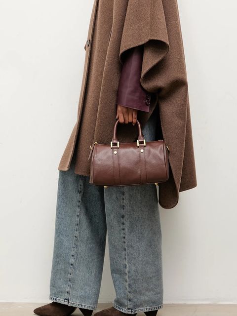 Answear.LAB płaszcz wełniany kolor brązowy