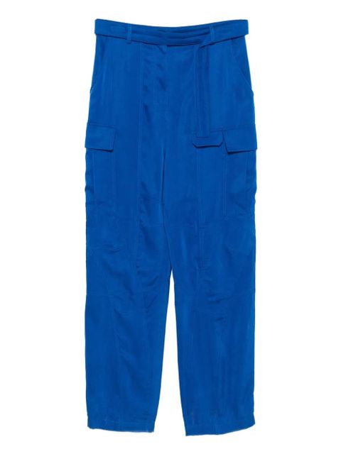 Ferragamo belted cargo trousers - BLUE - zdjęcie produktu nr 1