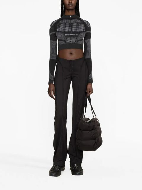 MISBHV Sport Europa cropped top - Black