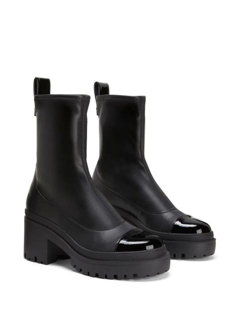 Giuseppe Zanotti 70mm Vicentha chunky boots - Black - zdjęcie produktu nr 2