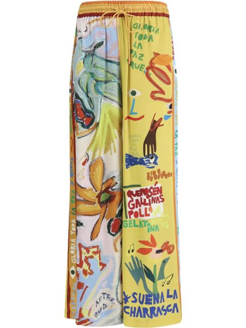 ALEMAIS La Charrasca trousers - Yellow - zdjęcie produktu nr 1