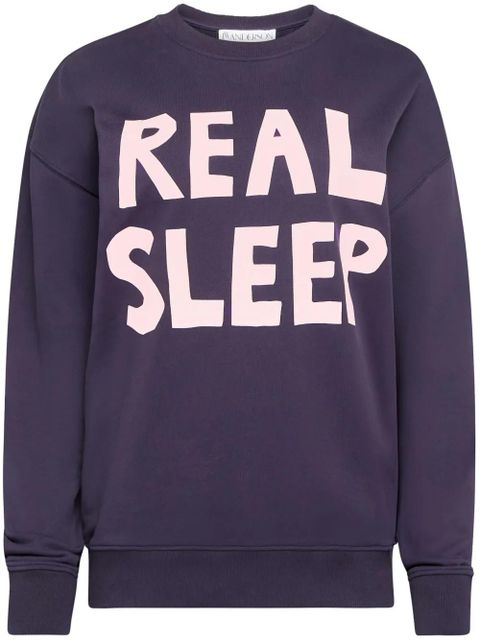 JW Anderson Real Sleep sweatshirt - Blue - zdjęcie produktu nr 1