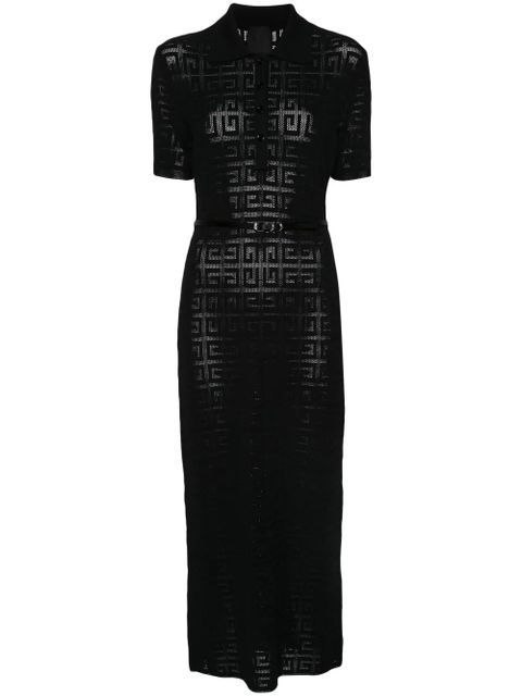 Givenchy 4G midi dress - Black - zdjęcie produktu nr 1