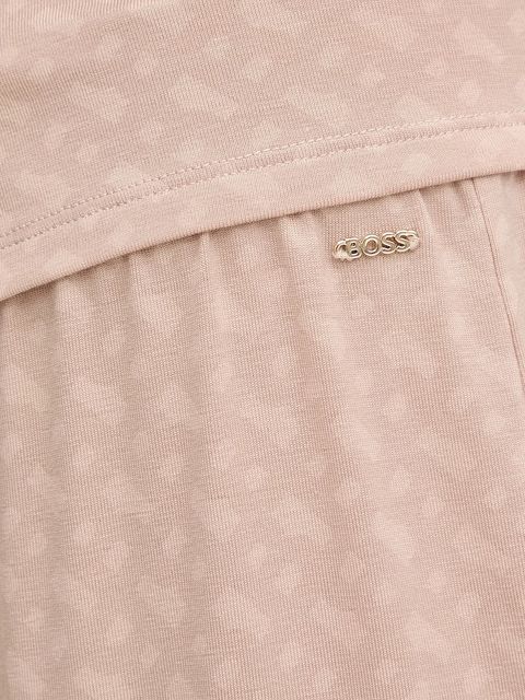 BOSS spodnie piżamowe damska kolor beżowy 50550711
