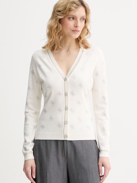 Guess kardigan damski z wiskozy - zdjęcie produktu nr 2