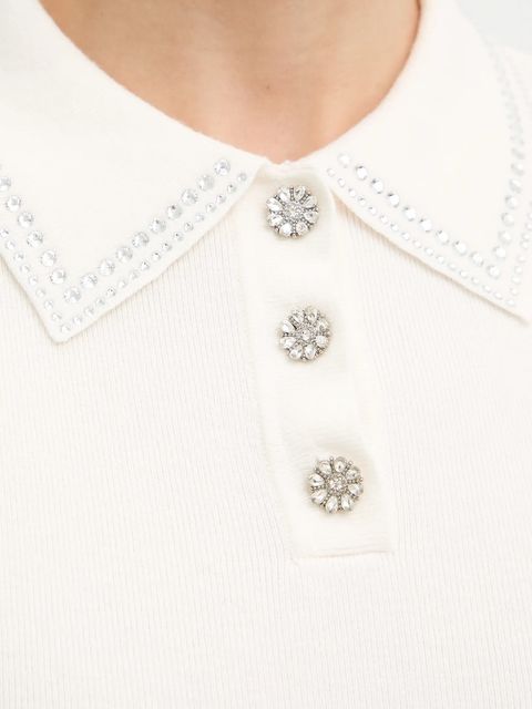 Morgan sweter damski kolor beżowy lekki MAP