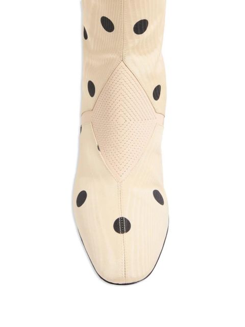 Valentino Garavani Equivoque knee-high boots - Neutrals