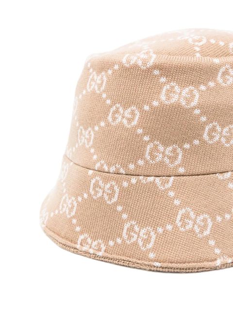 Gucci reversible wool bucket hat - Neutrals - zdjęcie produktu nr 2