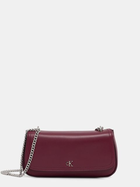 Calvin Klein torebka kolor bordowy LV04F3172G - zdjęcie produktu nr 1