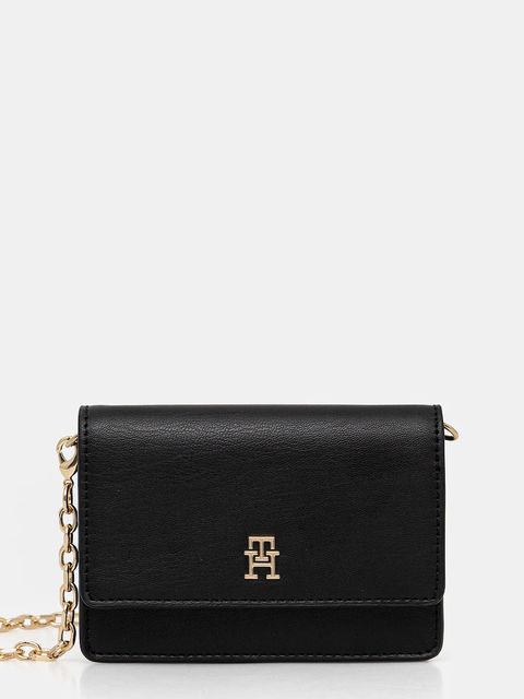 Tommy Hilfiger portfel damski kolor czarny AW0AW18248 - zdjęcie produktu nr 1