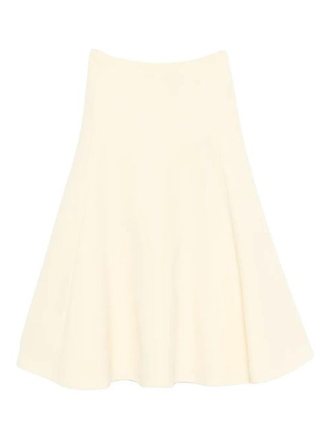 Jacquemus The Triangle flared maxi skirt - Yellow