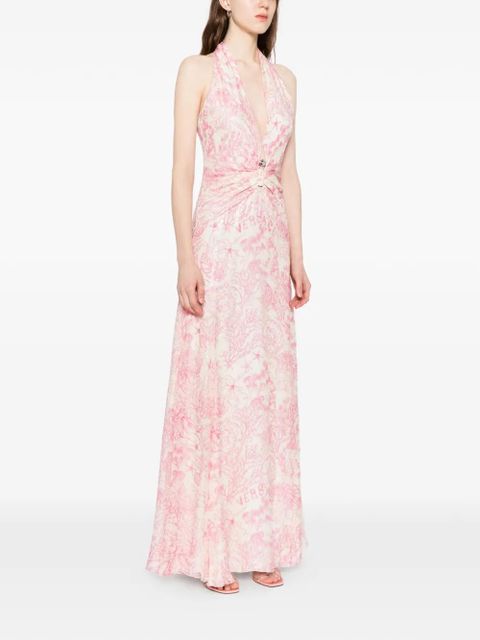 Versace Underwater Barocco gown - Neutrals