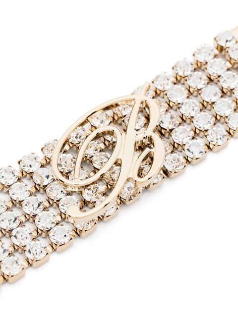 Blumarine crystal-embellished bracelet - Gold - zdjęcie produktu nr 2