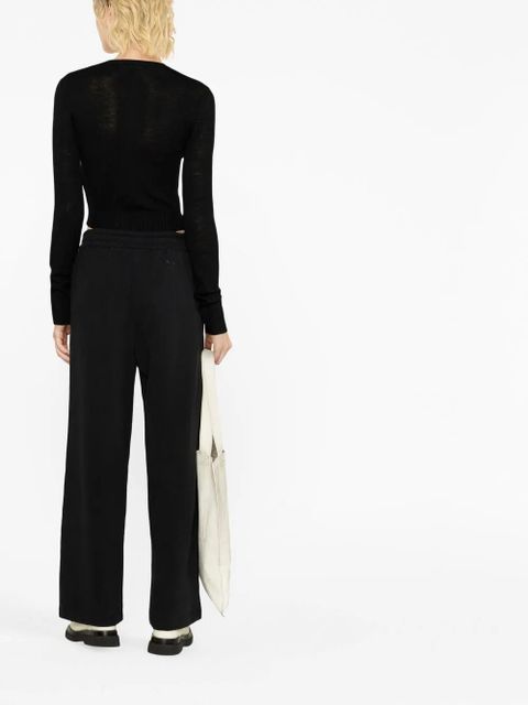 Jil Sander crew-neck sweater - Black