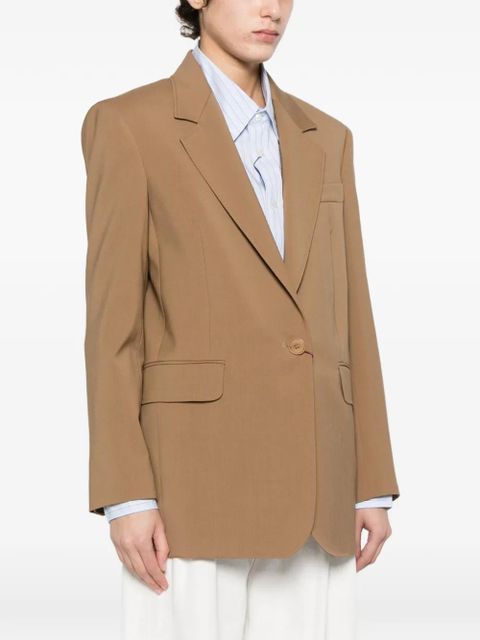 Max Mara Mstbalco button blazer - Brown