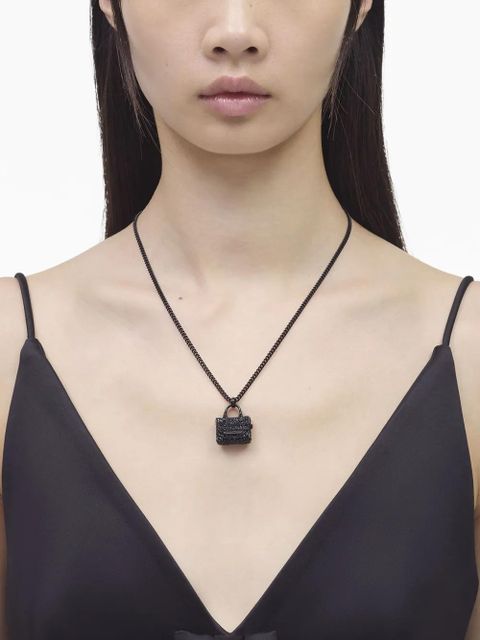 Marc Jacobs The Pave Tote necklace - Black
