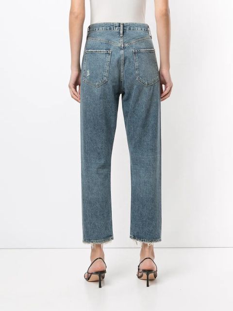 AGOLDE high rise Riley jeans - Blue