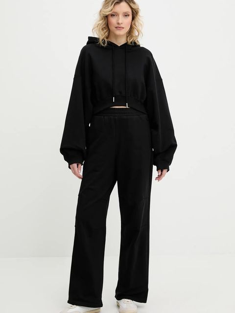 Answear.LAB dres bawełniany damski kolor czarny