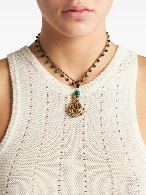 ETRO paisley-pendant necklace - Gold - zdjęcie produktu nr 2