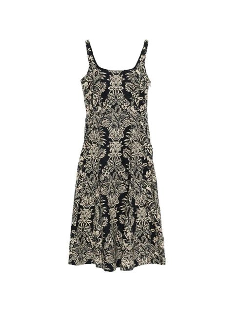 Ulla Johnson Natalia floral midi dress - Black - zdjęcie produktu nr 1