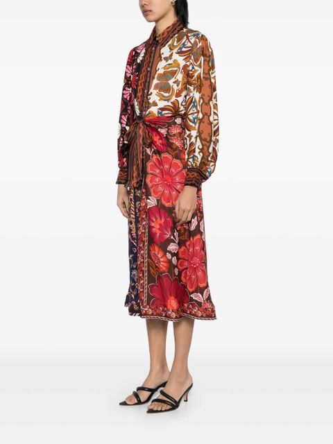 FARM Rio Miranda midi dress - White