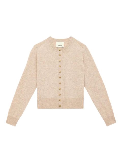 ISABEL MARANT Idesia cardigan - Neutrals - zdjęcie produktu nr 1