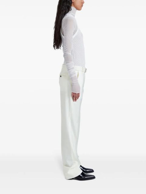 Proenza Schouler wool tailored trousers - White