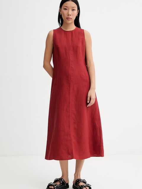 Marc O'Polo sukienka letnia lniana - zdjęcie produktu nr 1