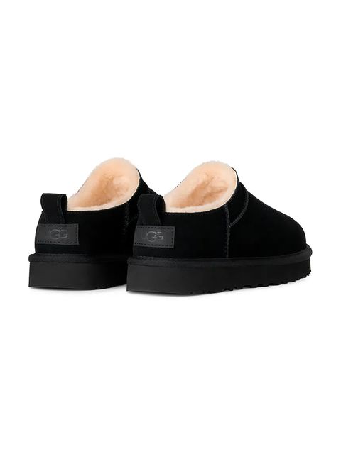 UGG kapcie zamszowe Classic Micro kolor czarny 1173891.BLK - zdjęcie produktu nr 2