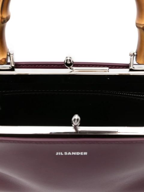 Jil Sander mini Goji tote bag - Red