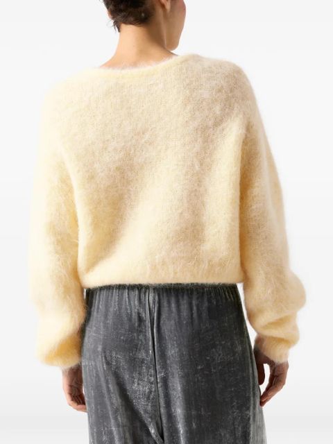 American Vintage crew-neck sweater - Yellow