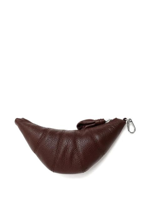LEMAIRE Croissant leather mini bag - Brown - zdjęcie produktu nr 2
