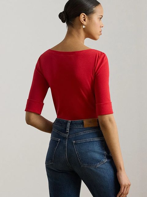 Lauren Ralph Lauren t-shirt damski bawełniany - zdjęcie produktu nr 1