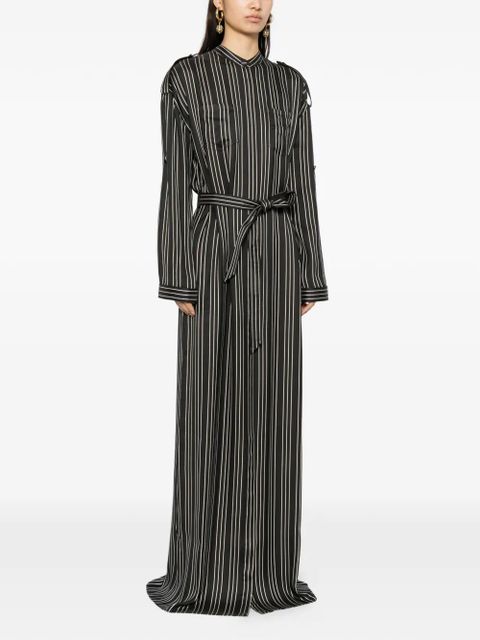 TOM FORD striped dress - Black - zdjęcie produktu nr 2