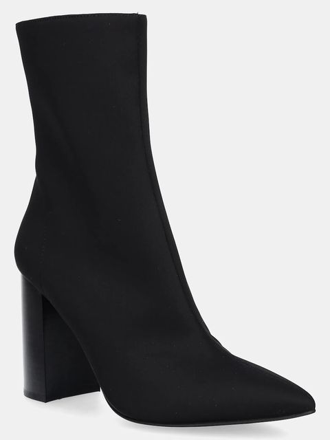 Jeffrey Campbell botki SIREN-24 damskie kolor czarny na słupku 9918-300A - zdjęcie produktu nr 1