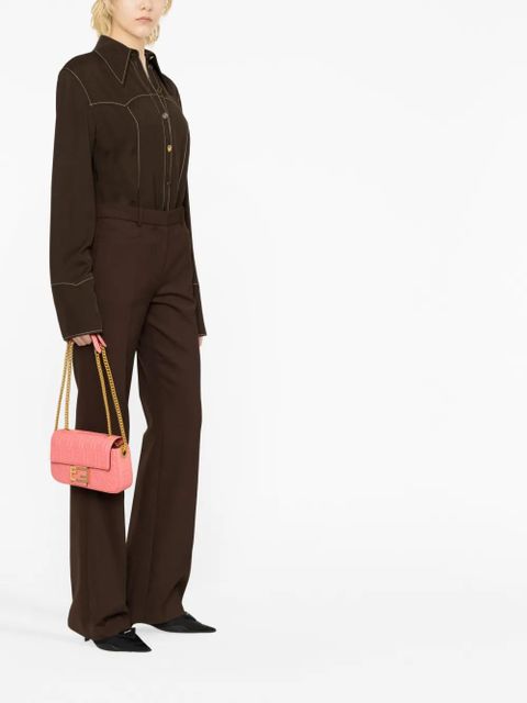 FENDI medium Baguette Chain shoulder bag - Pink