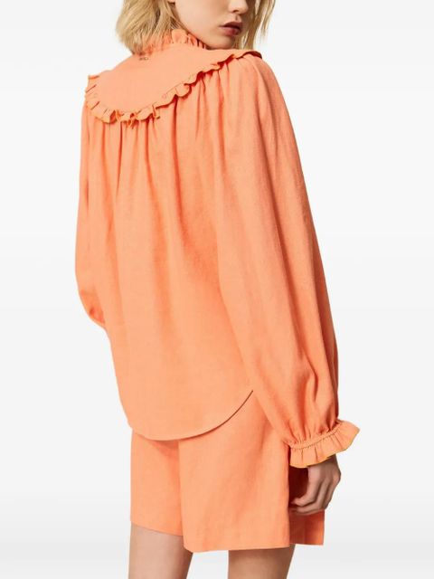 TWINSET ruffled blouse - Orange