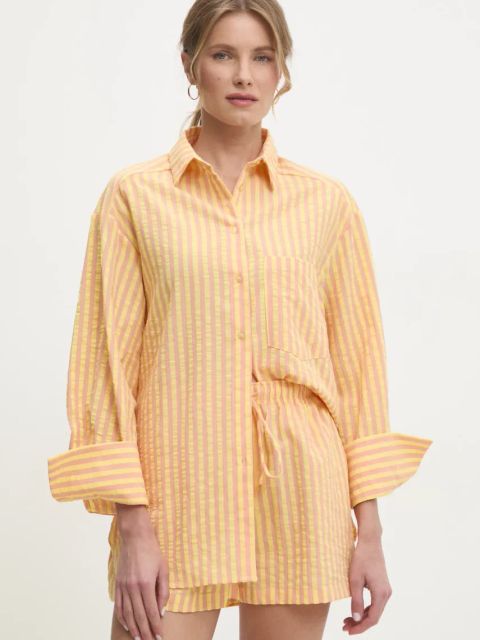 Answear.LAB komplet damski kolor żółty