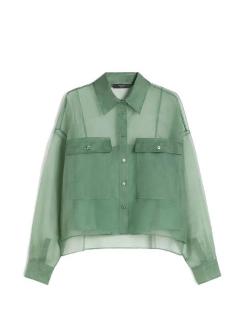 Weekend Max Mara pocket shirt - Green - zdjęcie produktu nr 1