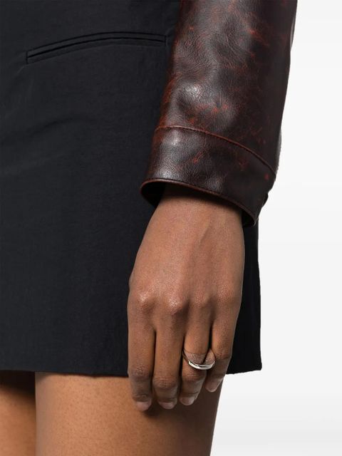 Coperni Swipe polished ring - Silver - zdjęcie produktu nr 2