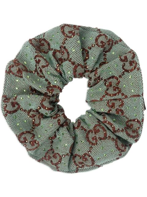Gucci GG canvas scrunchie - Green